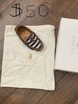 Authentic Gucci boy loafers
