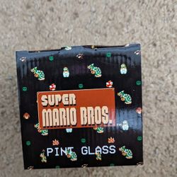 Unopened Super Mario Bros. Pint Glass