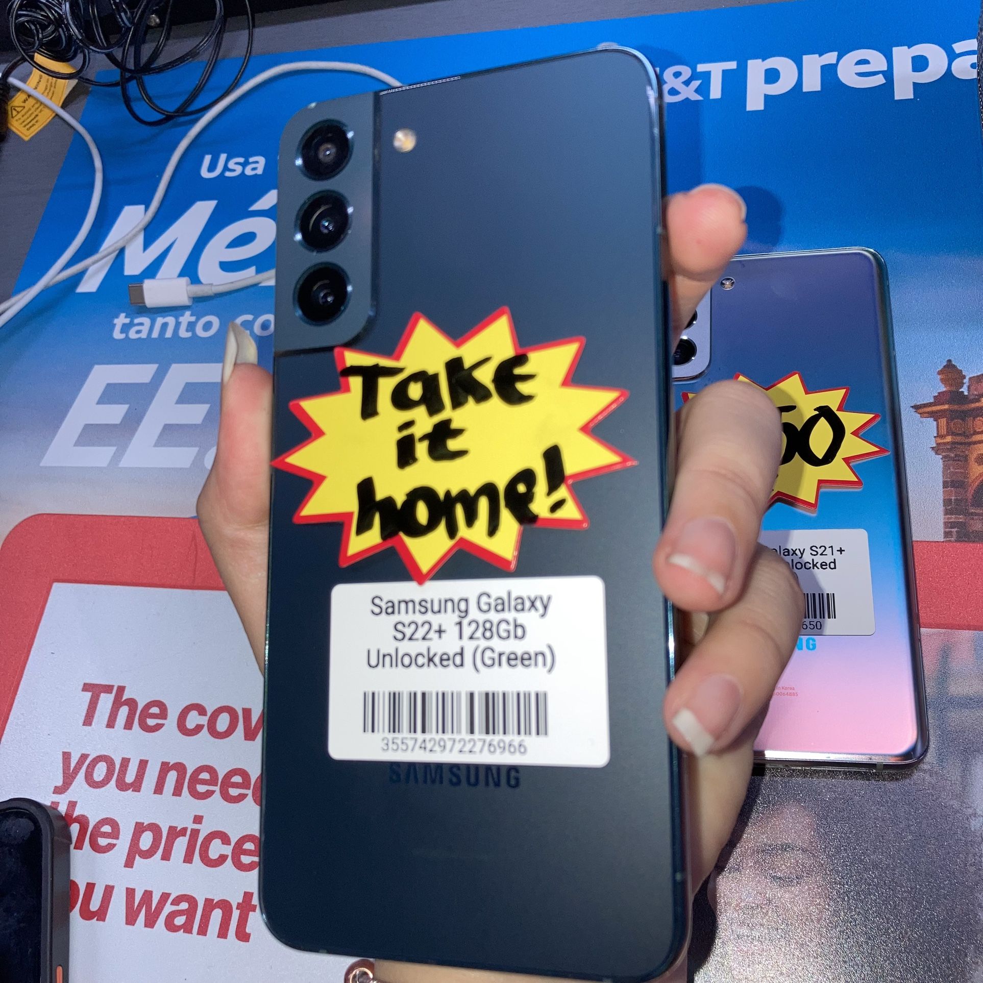 Samsung Galaxy S22 Plus 128Gb Unlocked phones, telefonos liberados para cualquier pais, telefonos desbloqueados 