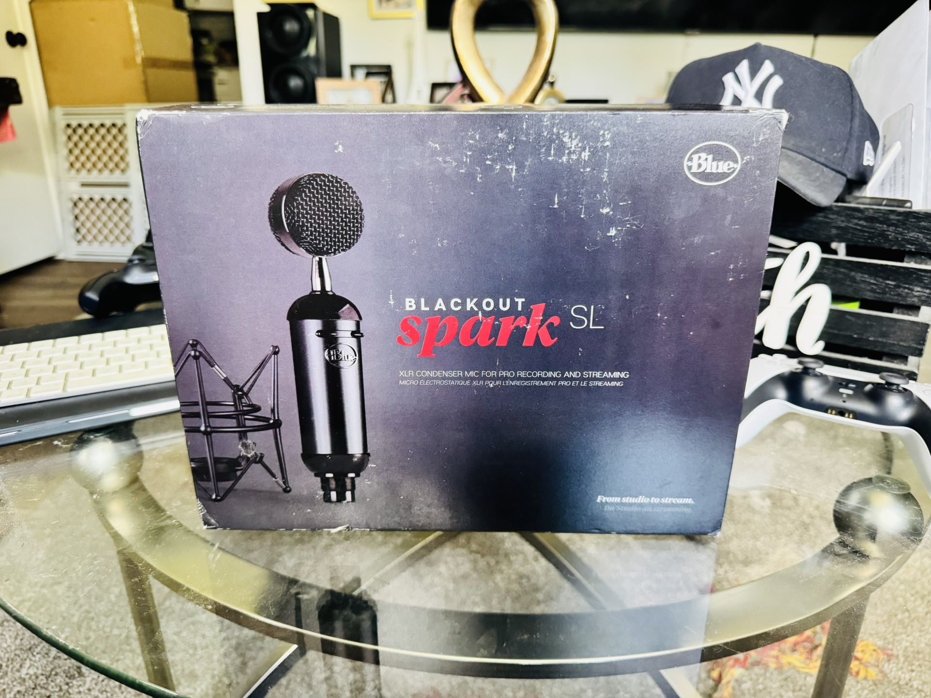 Blue- Blackout Spark SL XLR Condenser Microphone