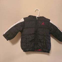 Jordan Hooded Puffer Jacket Size 12m