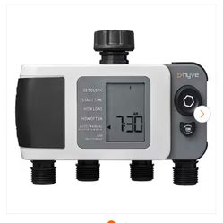 B-hyve XD Bluetooth 4-Outlet Hose Watering Timer Sprinkler Timer
