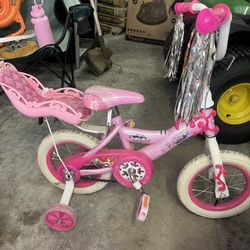 Kids Bicycle With Doll Seat