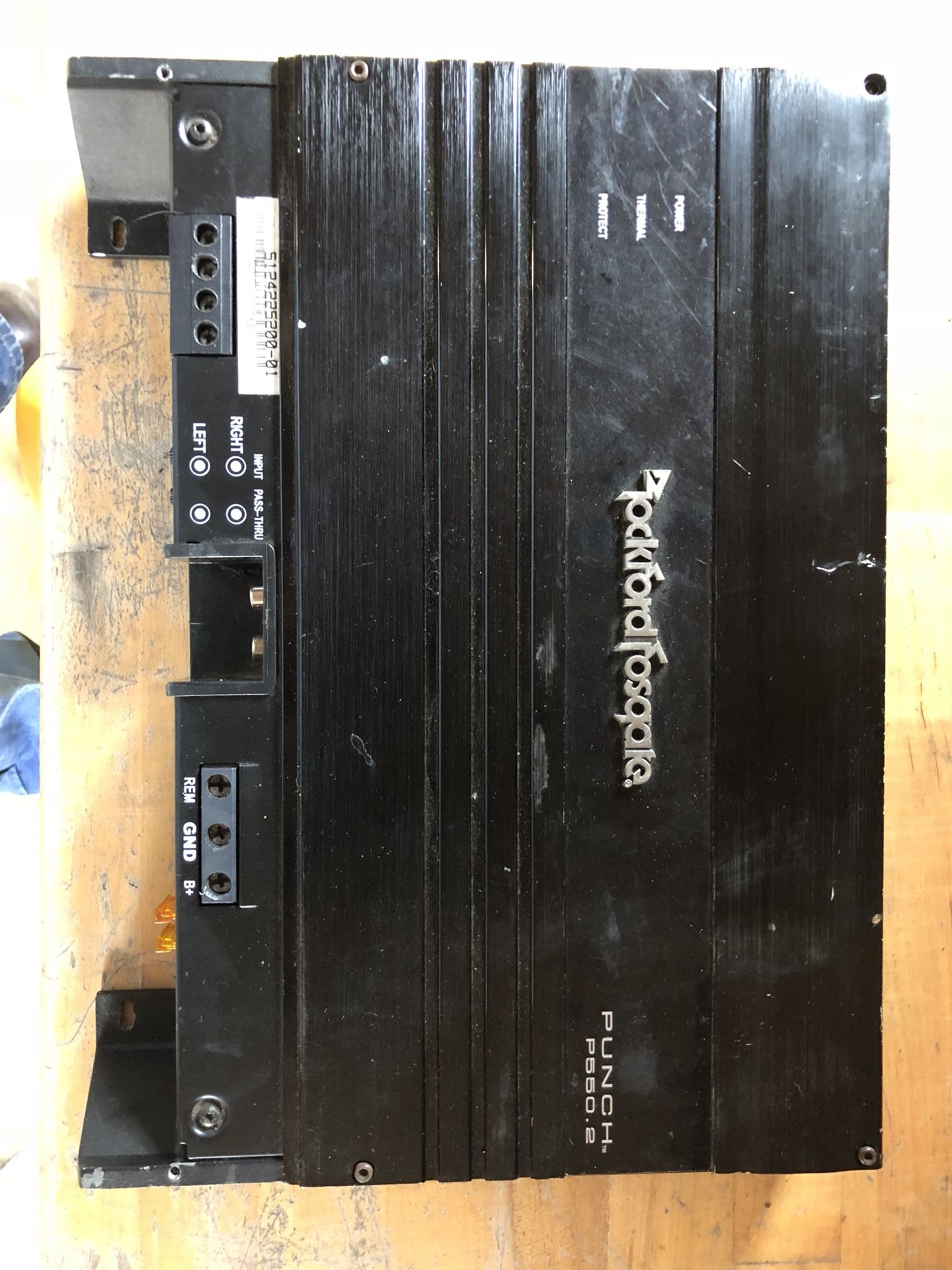 Punch P550.2 Amplifier.