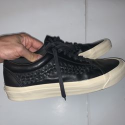 Leather Vans Shoes Size 13