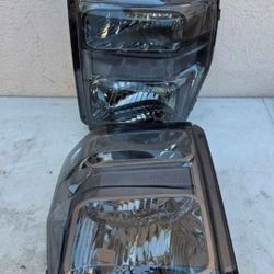 08-10 Ford F250 F350 F450 F550 Super Duty Headlights Luces Micas Calaveras Faros Faroles Focos Headl