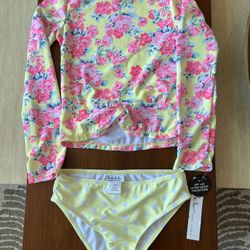 Girl Swimsuit Size M (10) New 