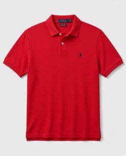 Polo Ralph Lauren Red Piqué Polo Shirt