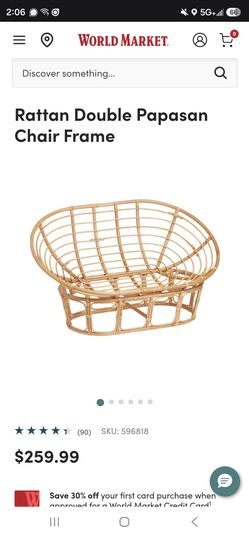 World Market Rattan Chair
