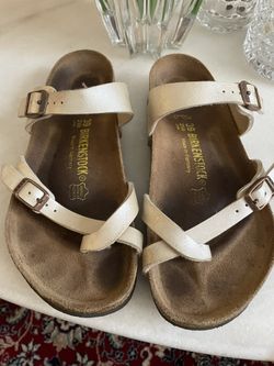 3 Pairs Of Birkenstock Sandals 