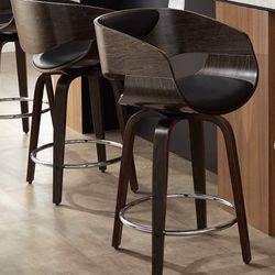 *FREE NO CONTACT PICKUP* (2) Counter Swivel Stools
