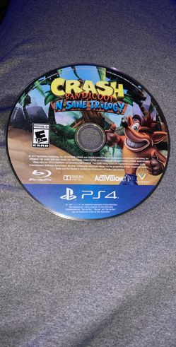 Crash bandicoot Ps4 game ( need gone ASAP 20$)