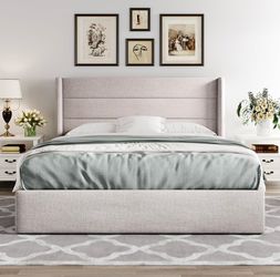 NEW!!! Queen bed with lift storage