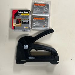Gardener Bender Cable Boss Insulated Stapler & 200+ Staples