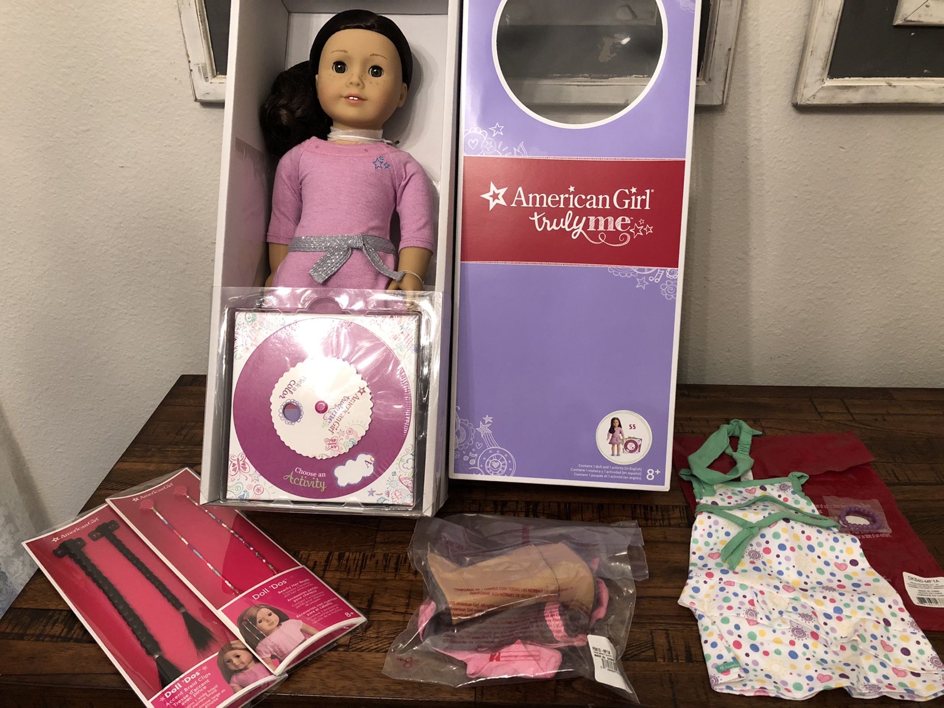 American Girl doll and accessories