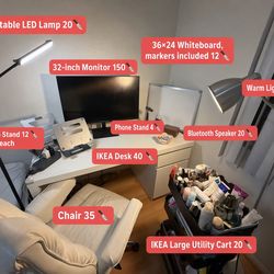 Moving Sale - furnitures, monitors