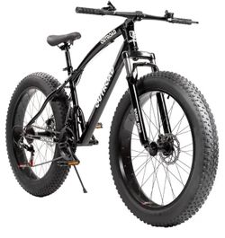 Fat tire bike outroad 26 inch tire bike for snow and every other weather like sand,concrete etc
