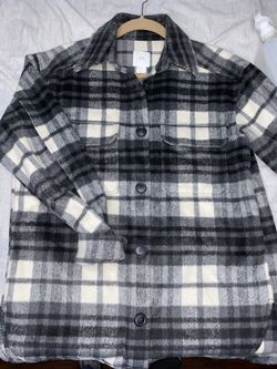 Flannel sweatshirt
