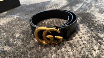 Gucci GG Marmont Leather Belt