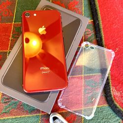 I phone 8 -64GbNew!(Red product)all carriers AT&T TMobile Cricket MetroPcs 🇲🇽Telcel Verizon!