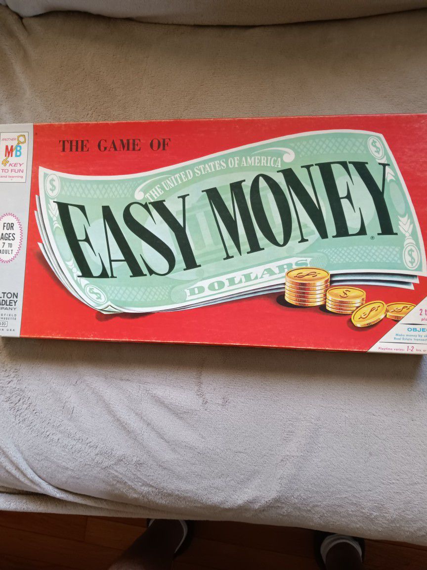Easy Money Board Game 