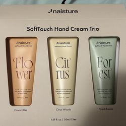 Naisture SoftTouch Hand Cream Trio set (3)