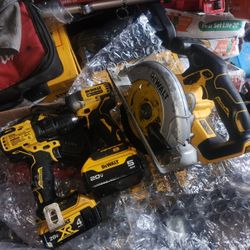 Firm Price🛑 Dewalt 20v Brushless 3-pc Combo Kit everything included. Used Good. Precio Firme 🛑 