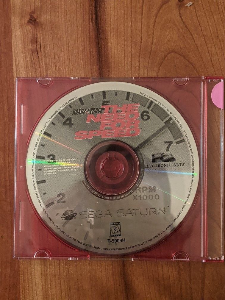 The Need for Speed Sega Saturn