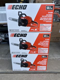 ECHO 20 in. 50.1 cc 2-Stroke Gas Rear Handle Chainsaw