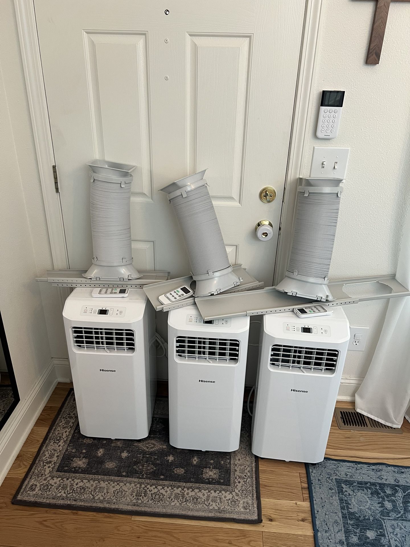 3 Hisense Portable AC Units