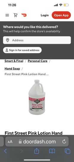 Pink Soap