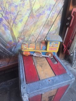 Bell Ringer Vintage Tin Toy Train