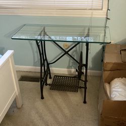 Glass Top Table