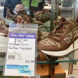 Michael Kors Fulton Trainers Size 6m