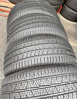 255 45 20 Continental I sell this Seth of tires with 80% life the 4