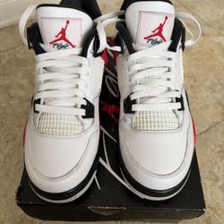 Jordan RED CEMENT 4 size 7Y GS