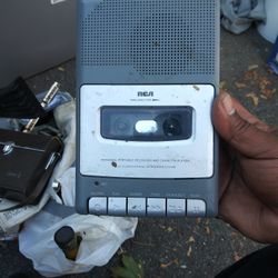 RCA Personal Portable Recorder And Cassette Player