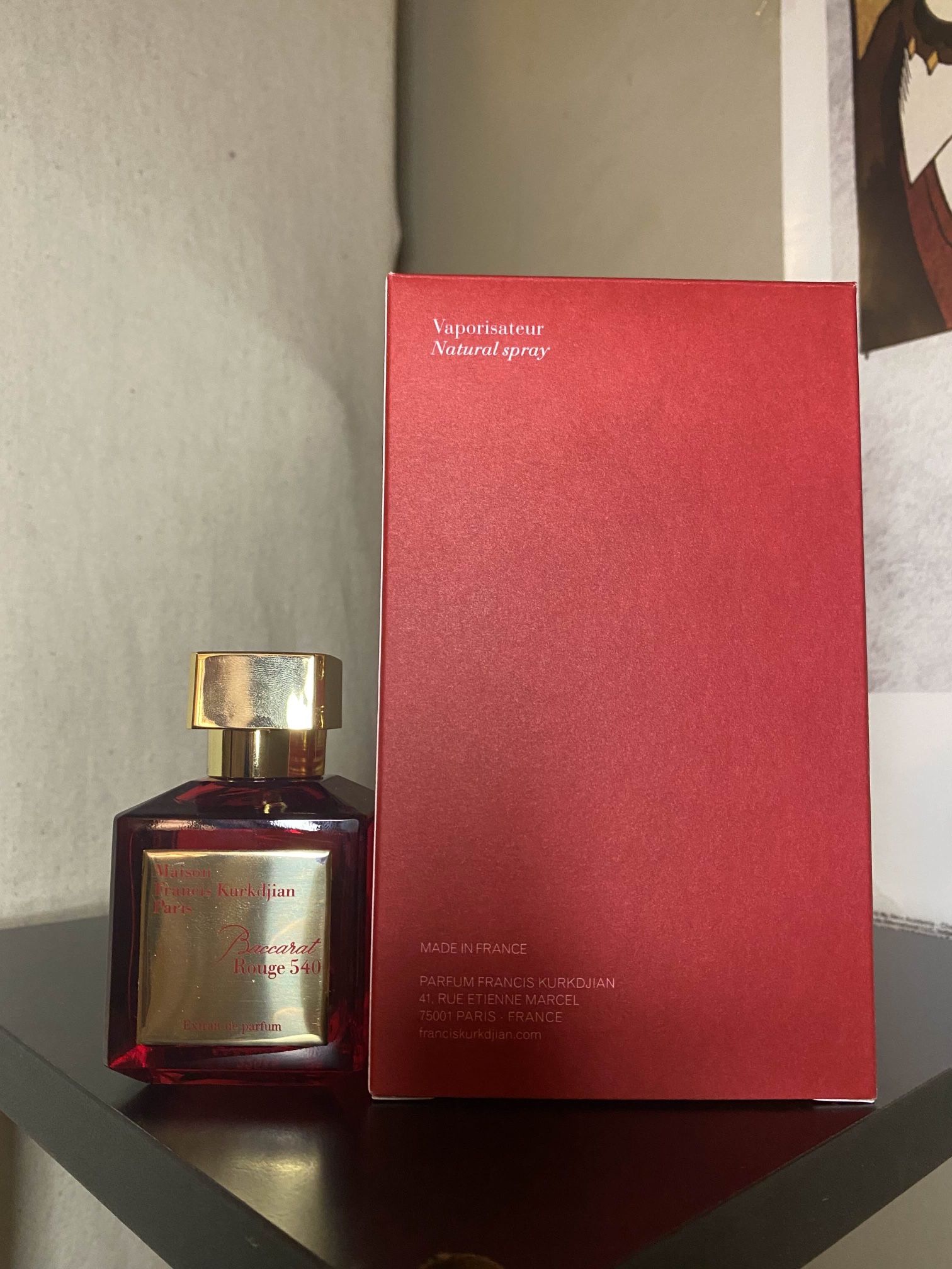 Maison Francis Kurkdjian Baccarat Rouge 540 Extrait 70ml 2.4oz Authentic & Fast!