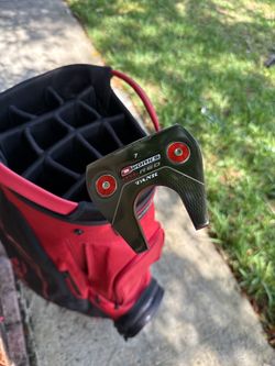 Odyssey o works red tank 7 LH wrist lock putter