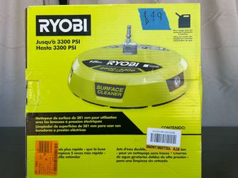 Ryobi 15” Surface Cleaner for Gas Pressure Washers 3300 psi