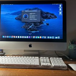 iMac with Keyboard and Magic Mouse