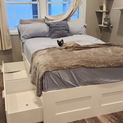Queen ikea bed frame