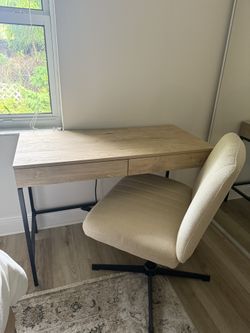 Desk And Chair