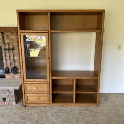 Oak Entertainment Center