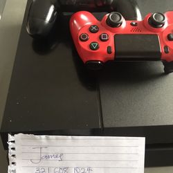 Sony PlayStation 4 (PS4) - 500 GB Black Console w/ Controller and Power cable 