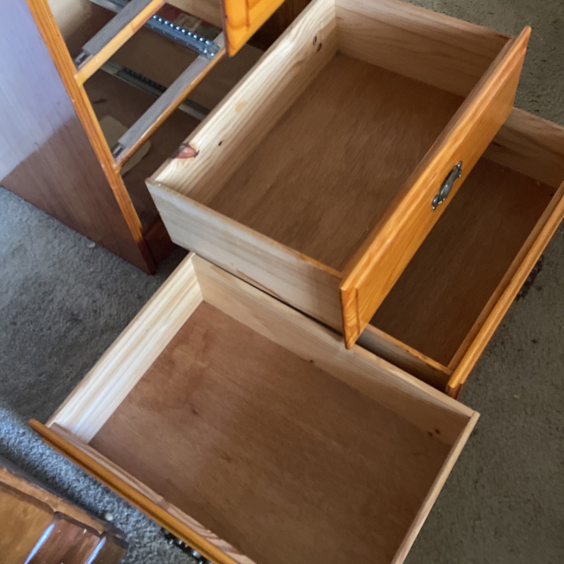 Inside the drawers