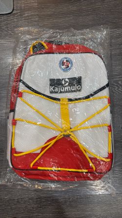 Kajumulo Red White Backpack