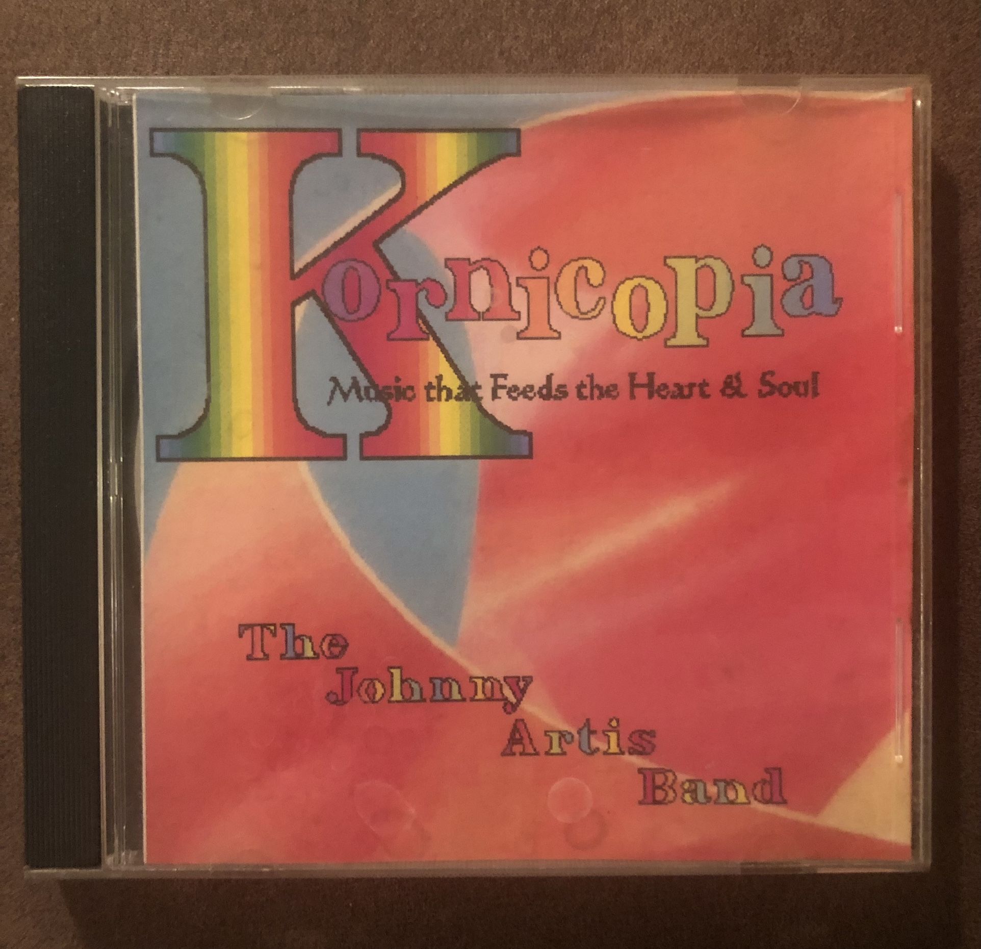 Rare The Late Johnny Artis Of Washington D.C. Area Autographed CD-Kornicopia GC