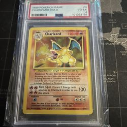 Pokemon Charizard PSA 4 Holo 