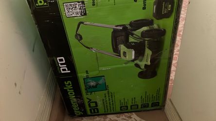 Green works 80v ultra power pro lawnmower